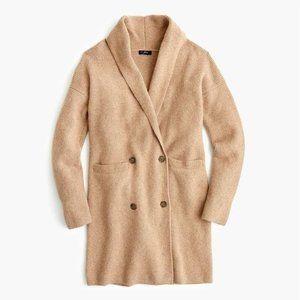 j.crew • double breasted cardigan sweater coat